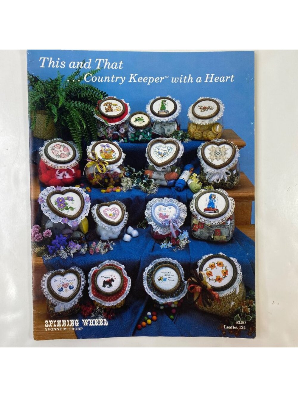 "This And That Country Keeper With A Heart" Embroidery Cross Stitch Booklet